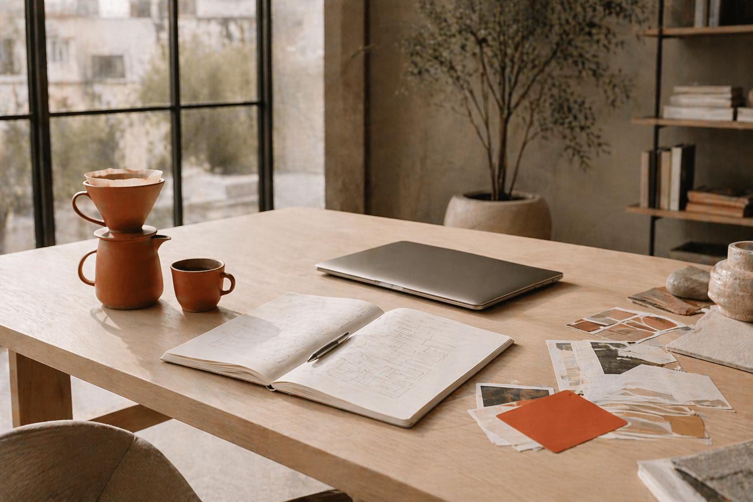 Warm strategy session for brand, web, SEO, and growth planning